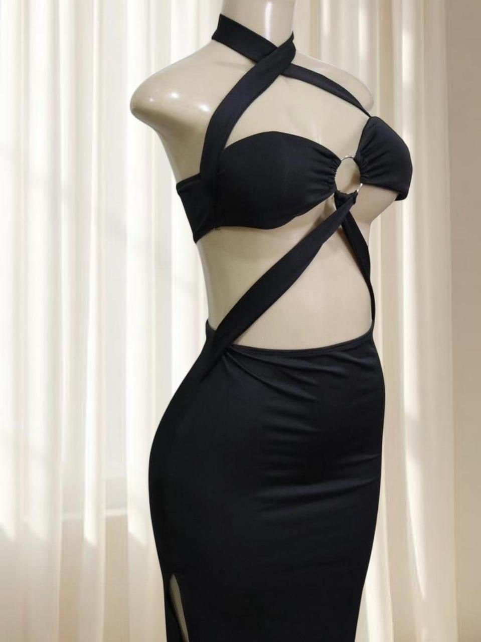 Chic Black Maxi Dress