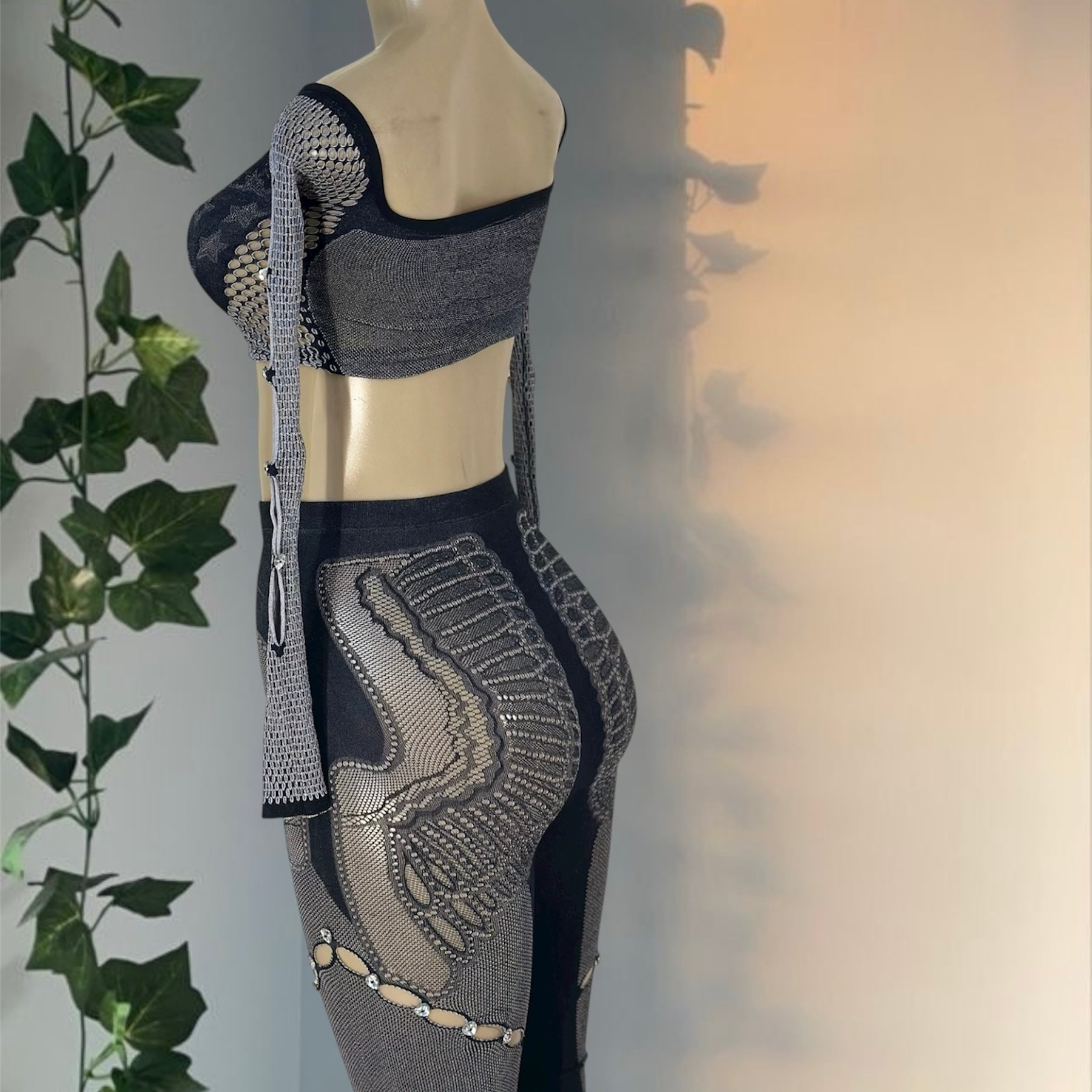 Sexy Mesh 2-Piece Set