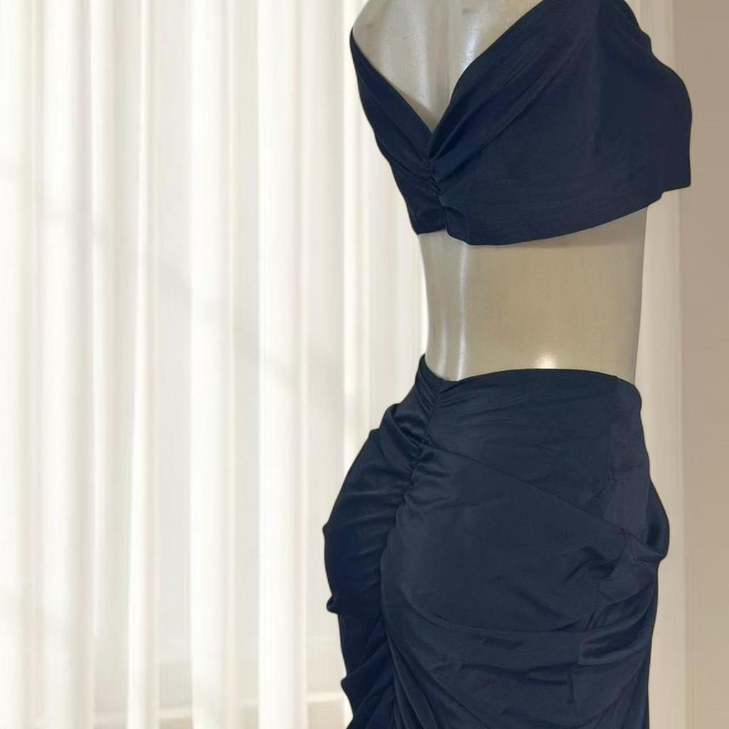 Elegant Two-Piece Black Set