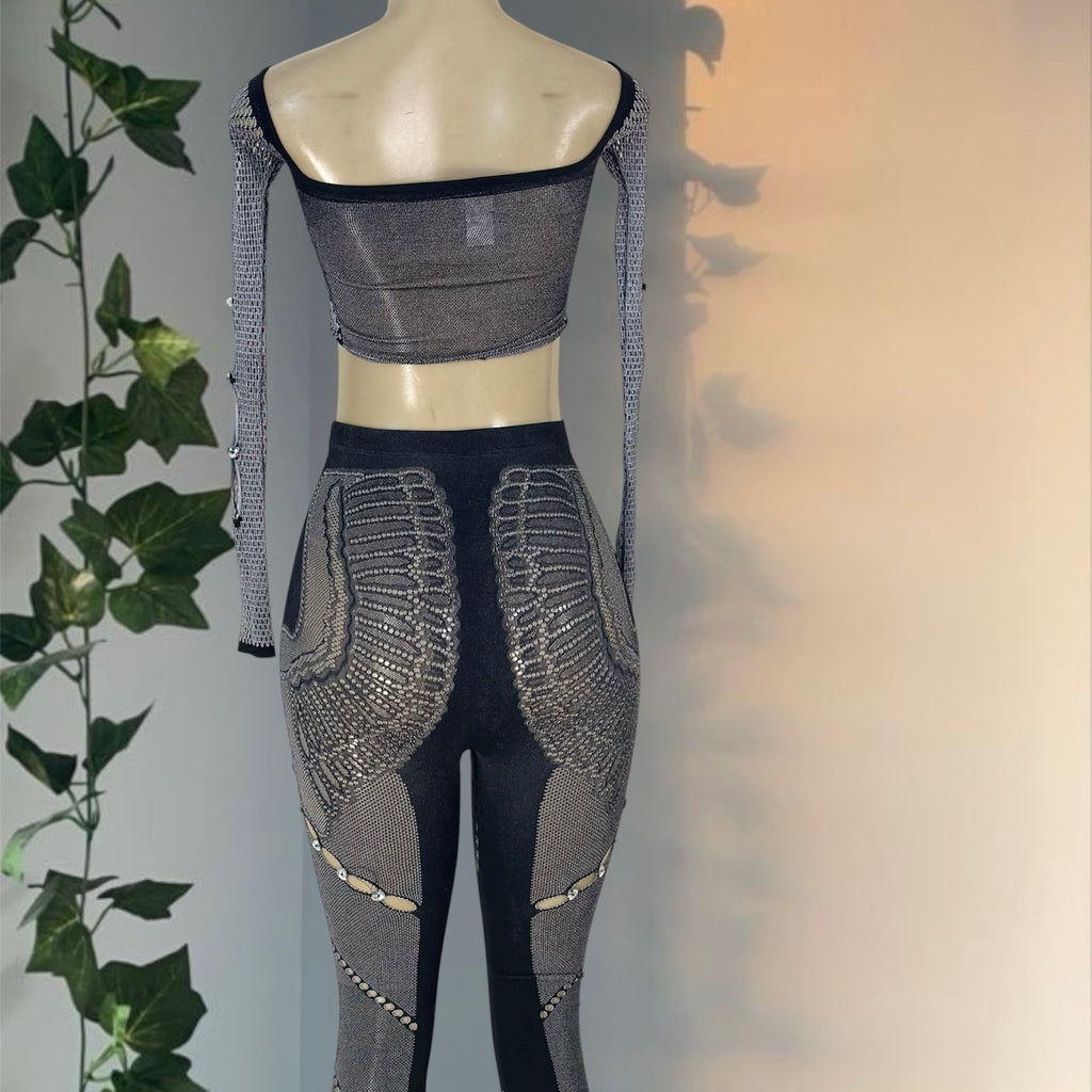 Sexy Mesh 2-Piece Set