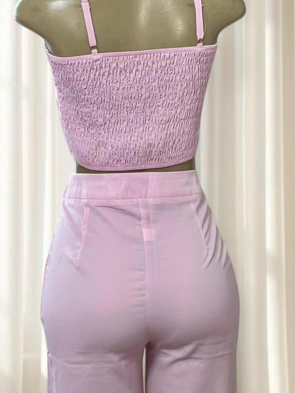 Blush Pink Two-Piece Set