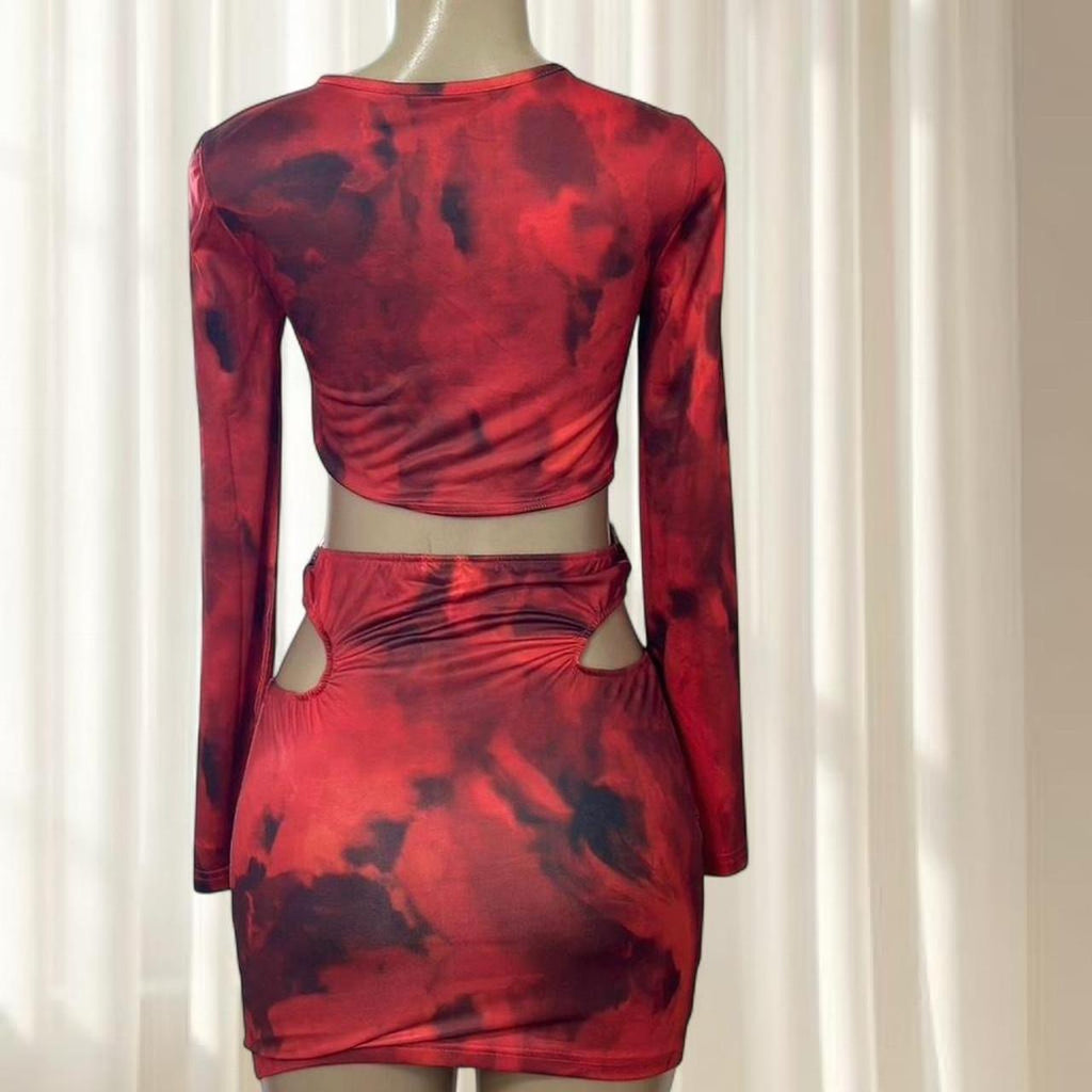 Tie-Dye Two-Piece Set