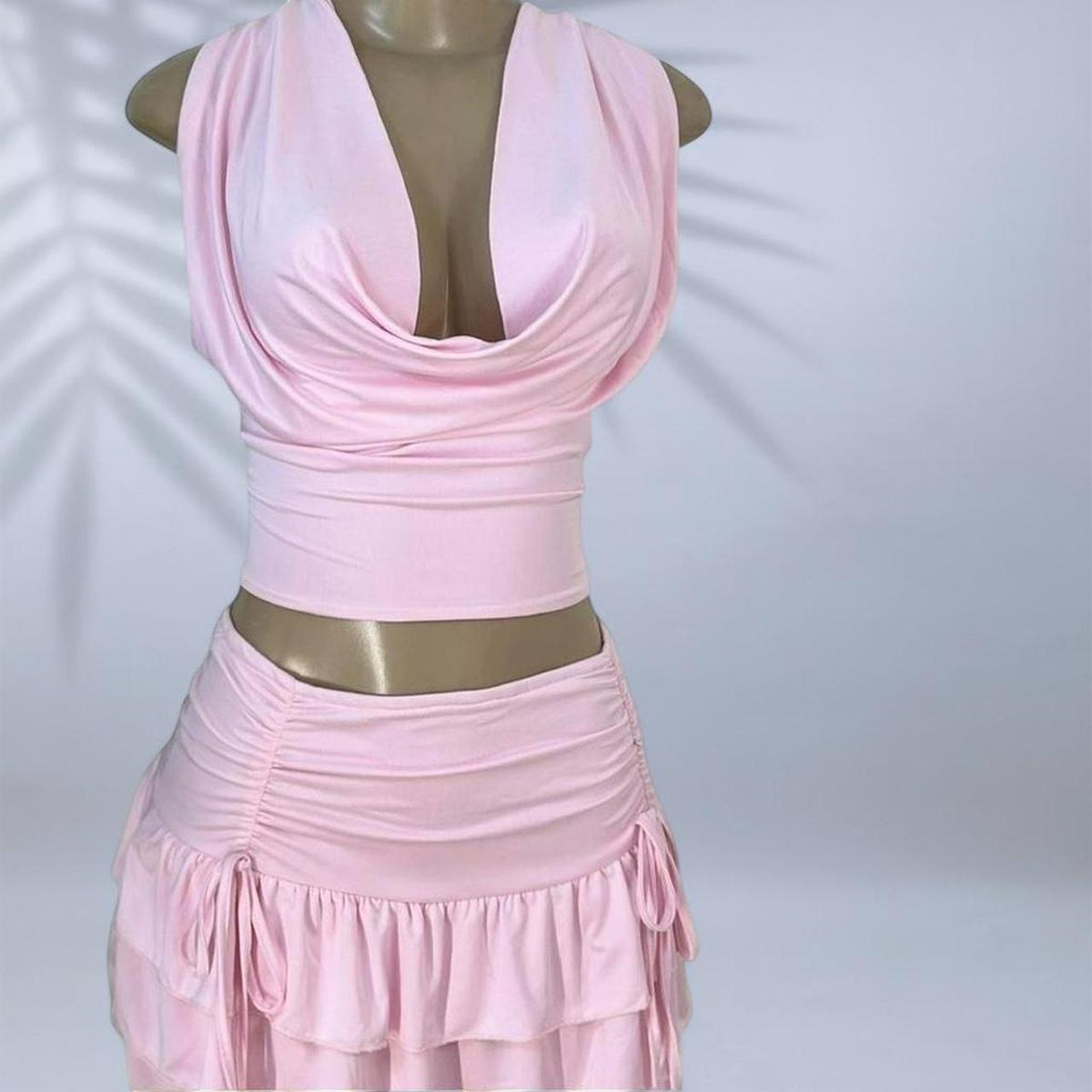 Baby Pink Two-Piece Set