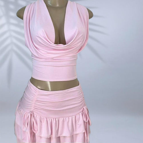 Baby Pink Two-Piece Set