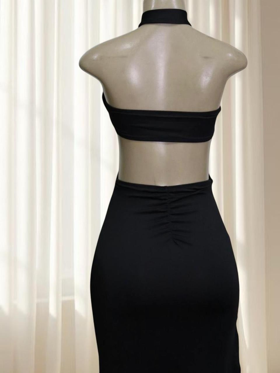 Chic Black Maxi Dress