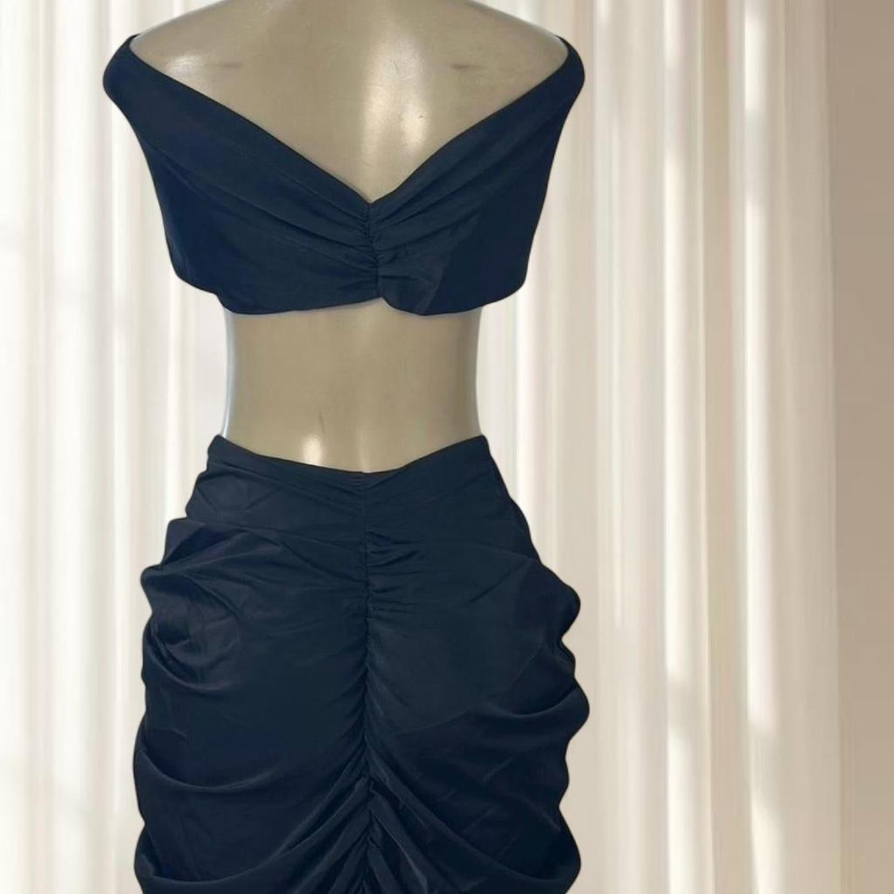 Elegant Two-Piece Black Set