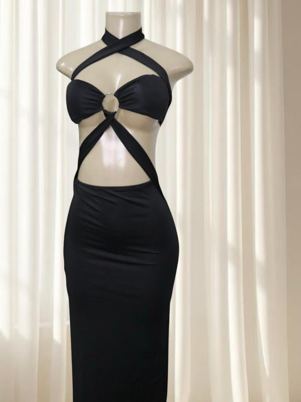 Chic Black Maxi Dress