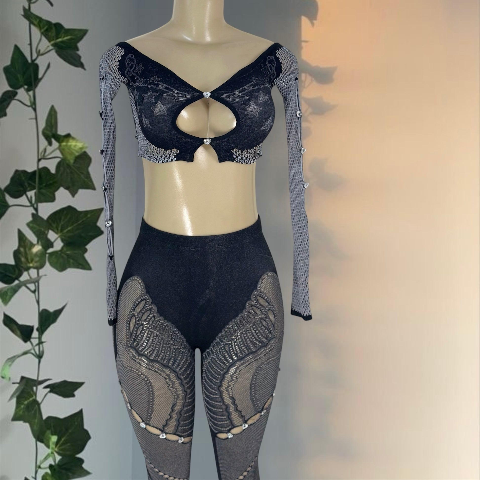 Sexy Mesh 2-Piece Set