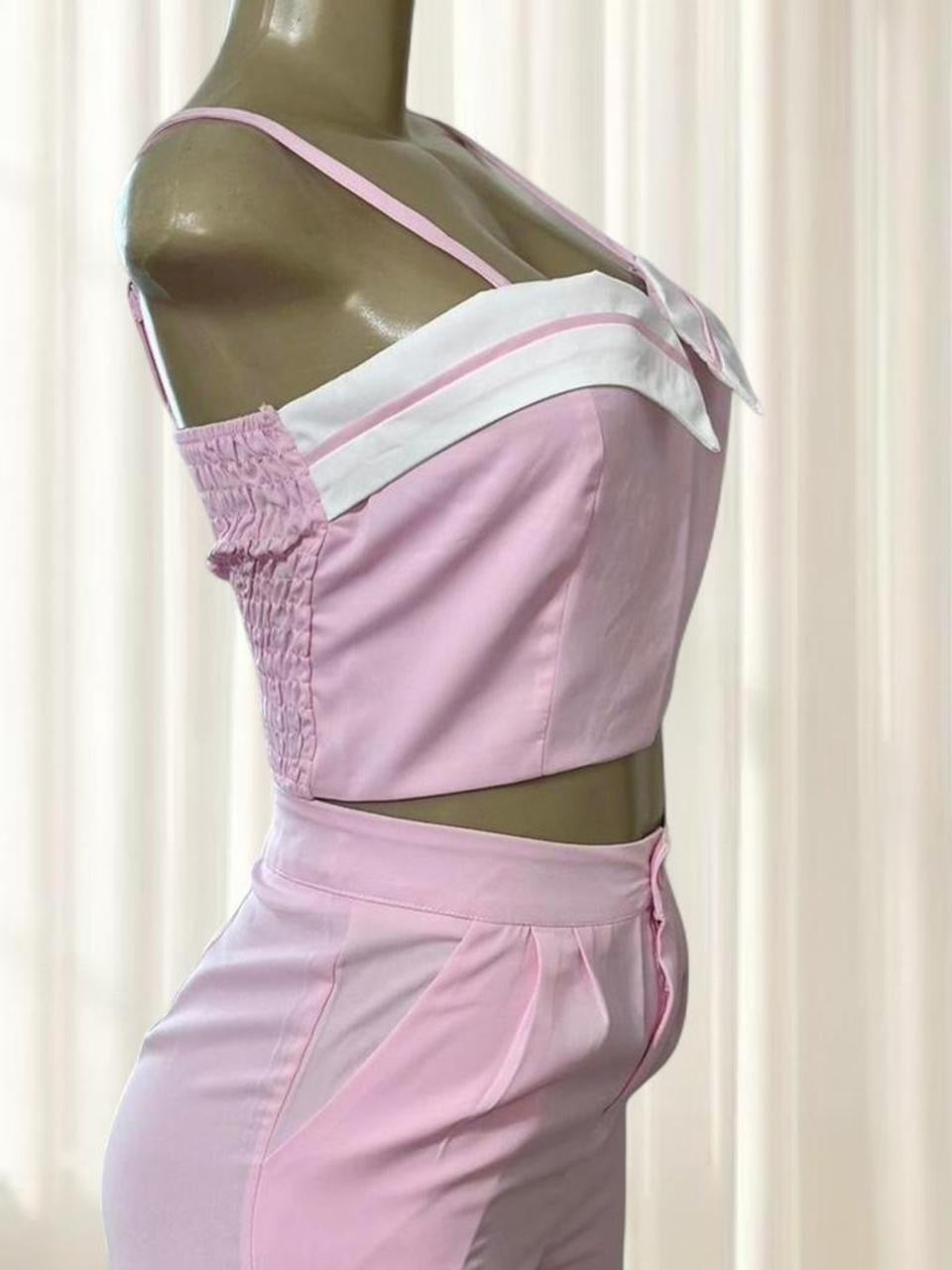 Blush Pink Two-Piece Set