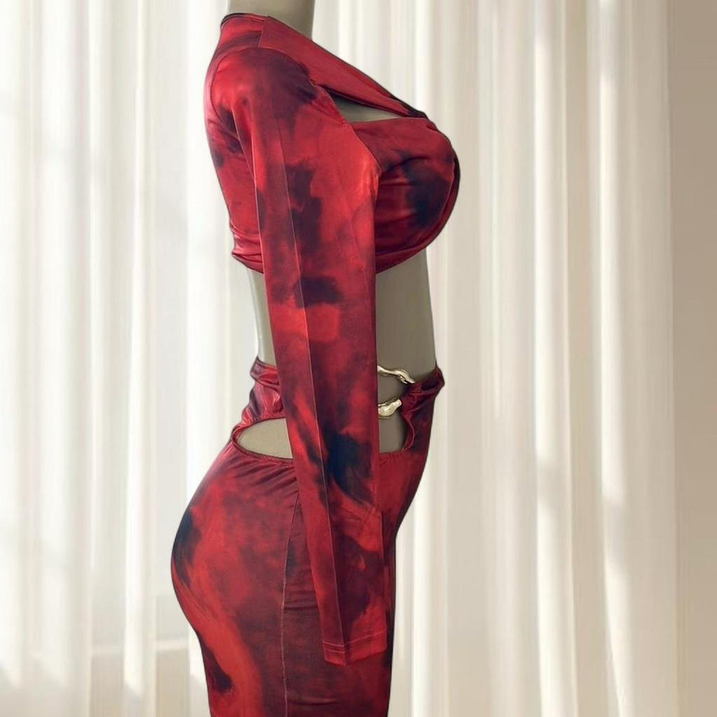 Tie-Dye Two-Piece Set