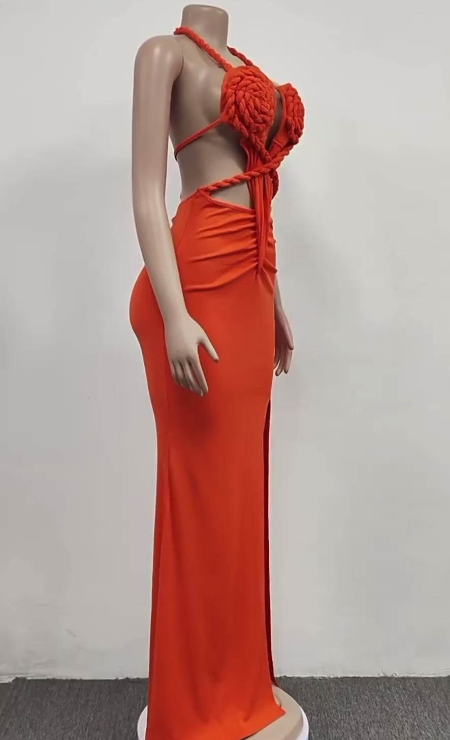 Ruched Maxi Dress